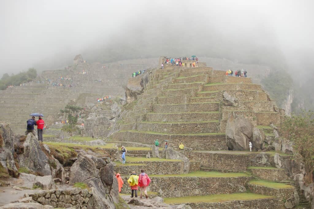 Urgamla terrasser Machu Picchu, Peru