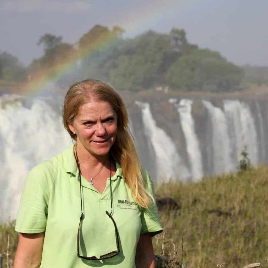 Me at Victoriafalls Zimbabwe