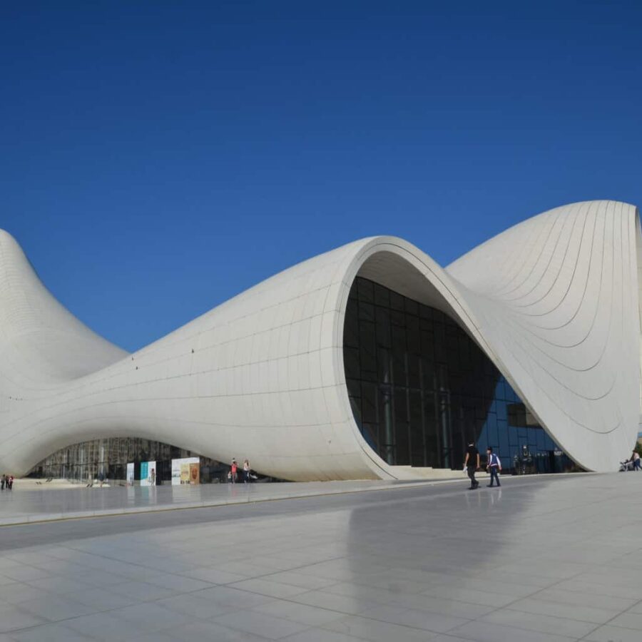 Azerbajdzjan Baku Heydar Aliyev center Zaha Hadid