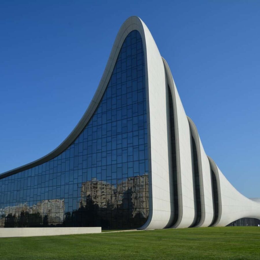 Azerbajdzjan Baku Heydar Aliyev center Zaha Hadid