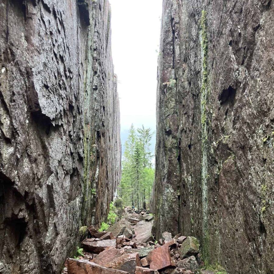 Höga kusten slottdalsskrevan