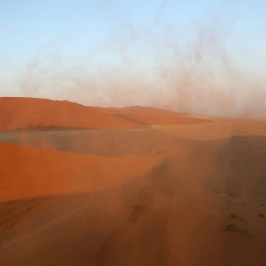 Namibia namib naukluft sandstorm