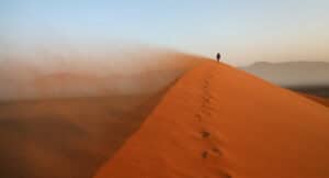 Namibia namib naukluft sandstorm