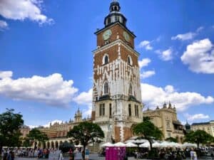 Krakow town hall tower