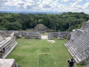 Belize Caracol Maya ruin