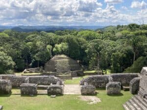 Belize Caracol Maya ruin