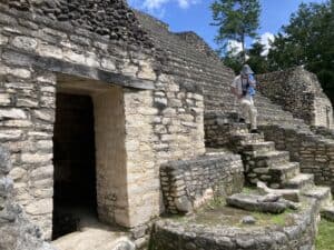 Belize Caracol Maya ruin