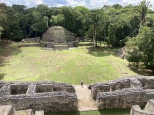 Belize Caracol Maya ruin