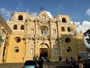 Guatemala Antigua Iglesia de la merced