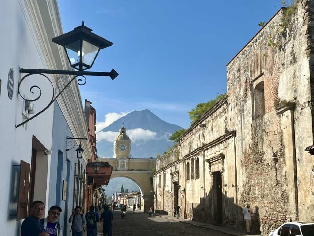 The volcano Agua, Guatemala