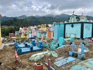 Guatemala Chichicastenango cementery