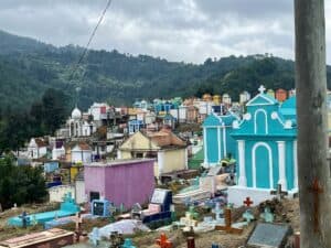 Guatemala Chichicastenango cementery