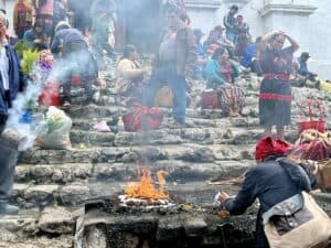 Guatemala Chichicastenango Santo Tomas church