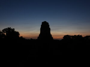 Guatemala Tikal sunrise